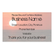 Sunset Booze Cruise Rectangle Sticker