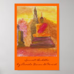 Sunset Buddha Posters