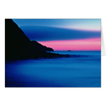 Sunset, Buldir Island, Alaska Greeting Card