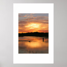 Sunset Calumet, MI Print