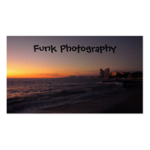 Sunset City Business Card