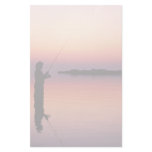 Sunset fishing stationery