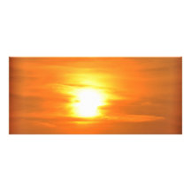 Sunset Full Color Rack Card