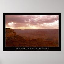Sunset Grand Canyon Posters