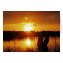 Sunset Greeting Card
