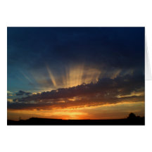 Sunset Greeting Card