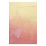 Sunset Heart-Stationary Custom Stationery