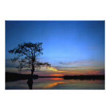 Sunset II. Lake Gentry, Osceola Co., Fl. Photo
