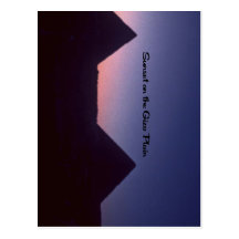 Sunset in Giza Postcard