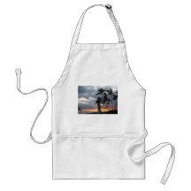 Sunset in Hawaii Aprons