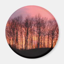 sunset in kentucky fridge magnet