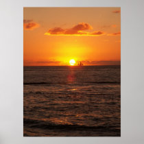 Sunset in Key West Poster