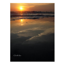 Sunset in March Postcard