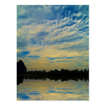 Sunset in Ohio Post Card