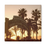 Sunset in Santa Monica Magnet