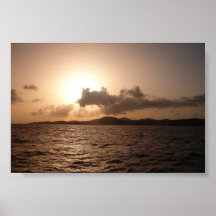 Sunset in St. Thomas Print