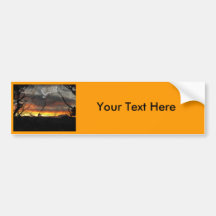 Sunset in the Rockies Bumper Stickers