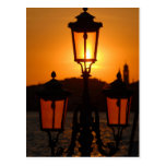 Sunset in Venice Post Card