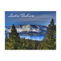 Sunset Lake Tahoe Nevada / California Postcard
