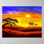 Sunset Landscape Scenery - Multi posters