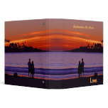 Sunset Love Couple binders
