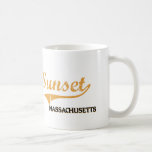 Sunset Massachusetts Classic Coffee Mugs