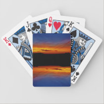 Sunset Mirror Image playing cards