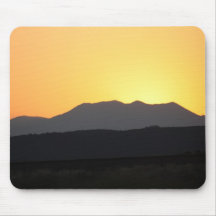 Sunset mountain mousepad