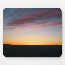 sunset mouse mat