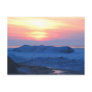 Sunset on a Frozen Great Lake Postcards