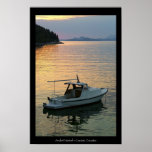 Sunset on Cavtat Bay Print