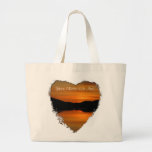 Sunset on Fox Lake; Yukon Chicks ROCK Tote Bag