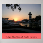 Sunset on Hilton Head Island Print