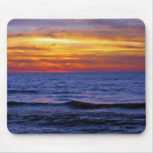 Sunset on Lake Michigan Mousepad