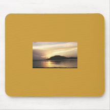 Sunset on mountain mouse mats