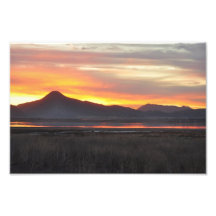 Sunset on Mystic Lake Photo Print