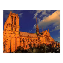Sunset on Notre Dame postcards