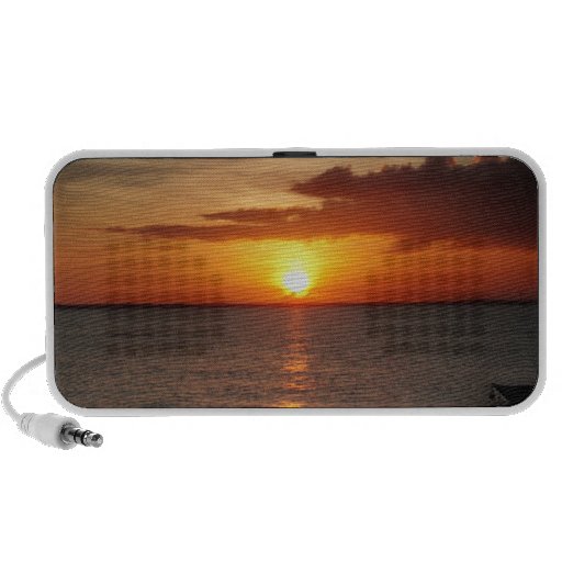 Sunset on Providenciales iPhone Speakers