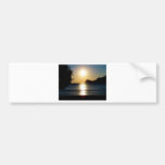 Sunset on the Beach in Syros Bumper Sticker