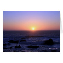 Sunset on the Bluffs Card