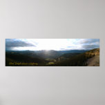 Sunset on the Chief Joseph Scenic Highway Posters