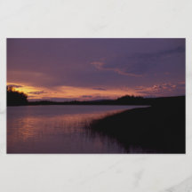 Sunset on the Innoko Wildlife Refuge Alaska Flyer