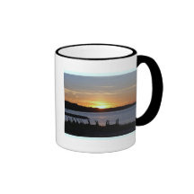 Sunset On The James Mugs