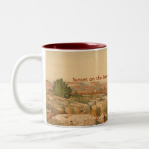 Sunset on the Kanab Desert. Mug