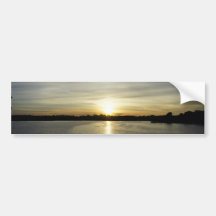 Sunset on the Potomac Bumper Stickers