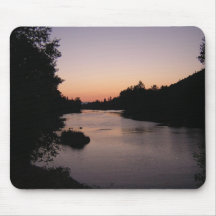 Sunset on the Rogue River, Grants Pass, OR Mousepad