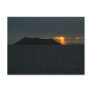 Sunset over Daphne Major Postcards