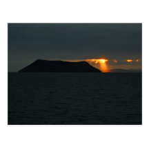 Sunset over Daphne Major Postcards