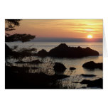 sunset over Juan De Fuca Cards
