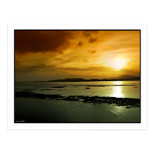 Sunset over Panama Postcard